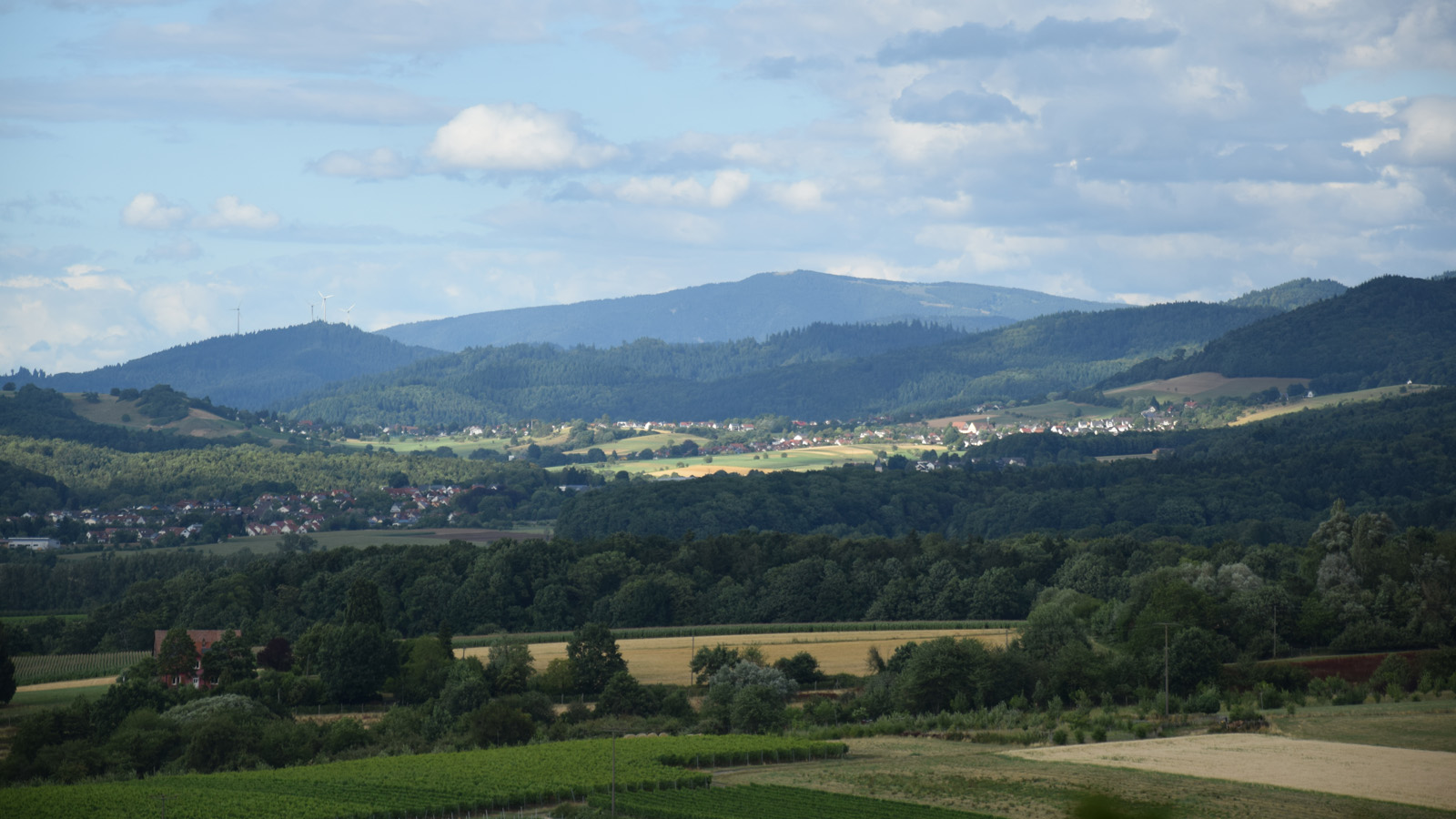 Blick Richtung Ehrenkirchen