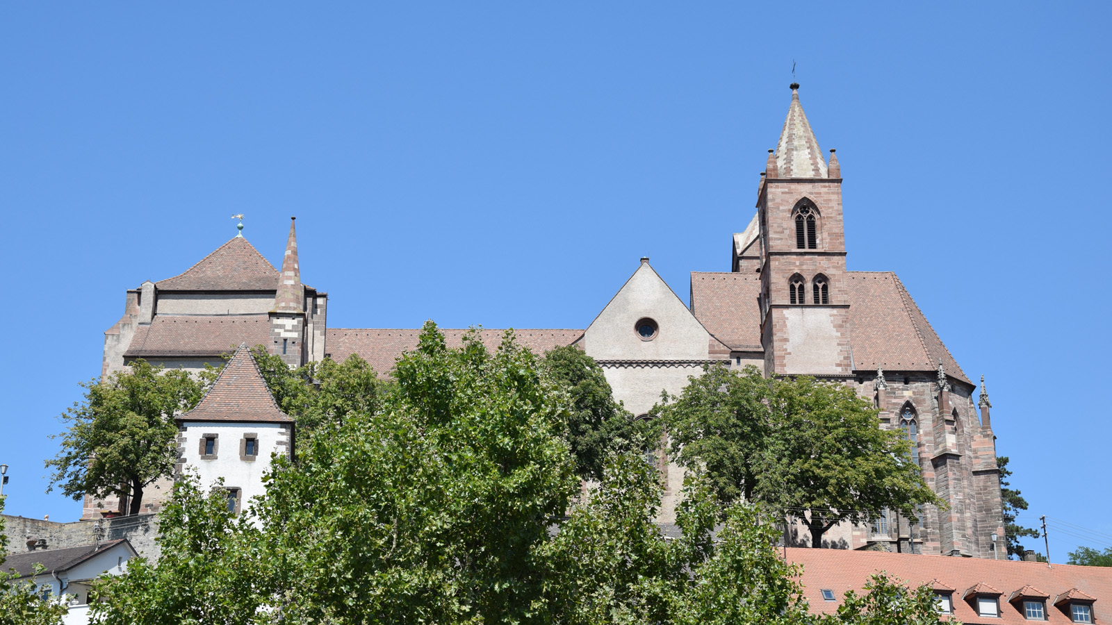 Das Wahrzeichen der Stadt Breisach am Rhein