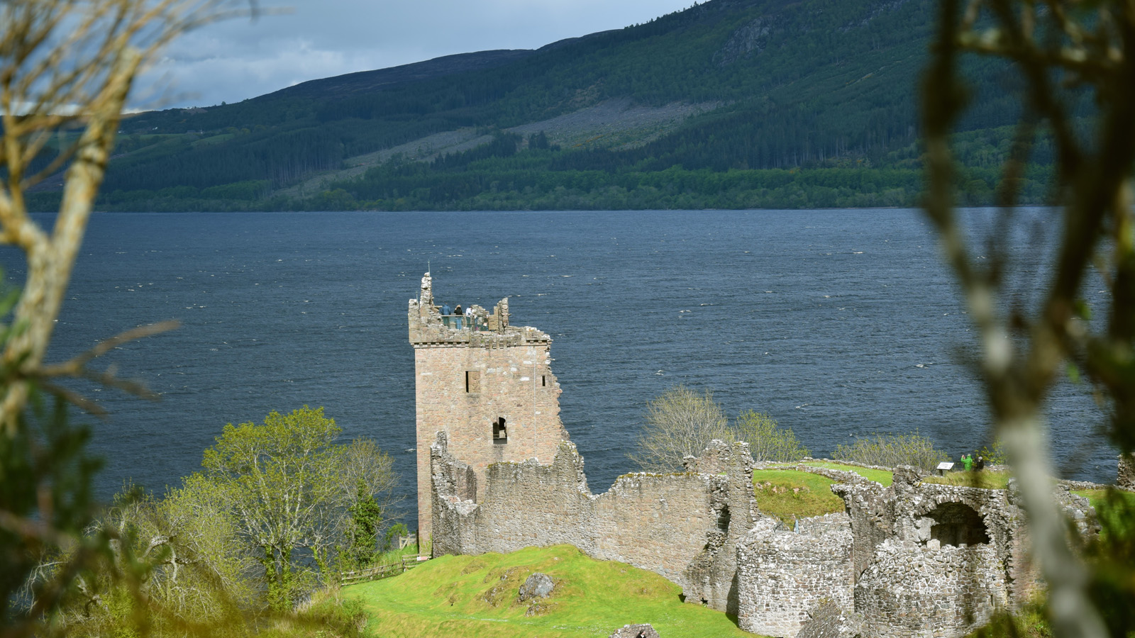 Urquhart Castle am Loch Ness